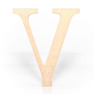Recorte Letra V 18mm 12cm