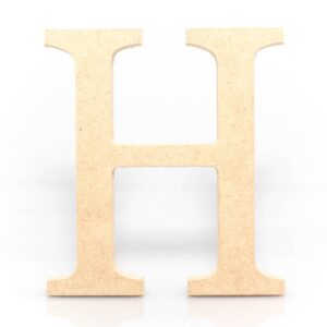 Recorte Letra H 18mm 18cm