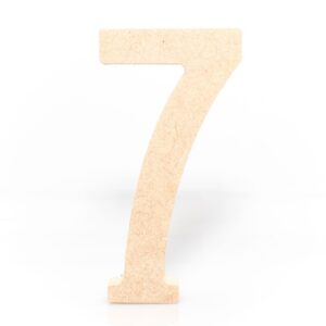 Recorte Numero 7 18mm 12cm