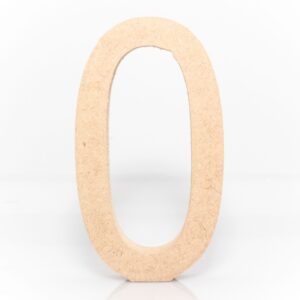 Recorte Numero 0 18mm 18cm