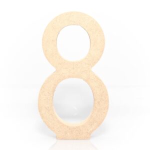 Recorte Numero 8 18mm 18cm