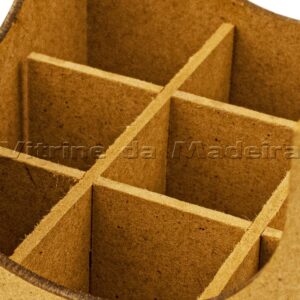 Porta Batom Babado 9 Div 11x11x9 C4