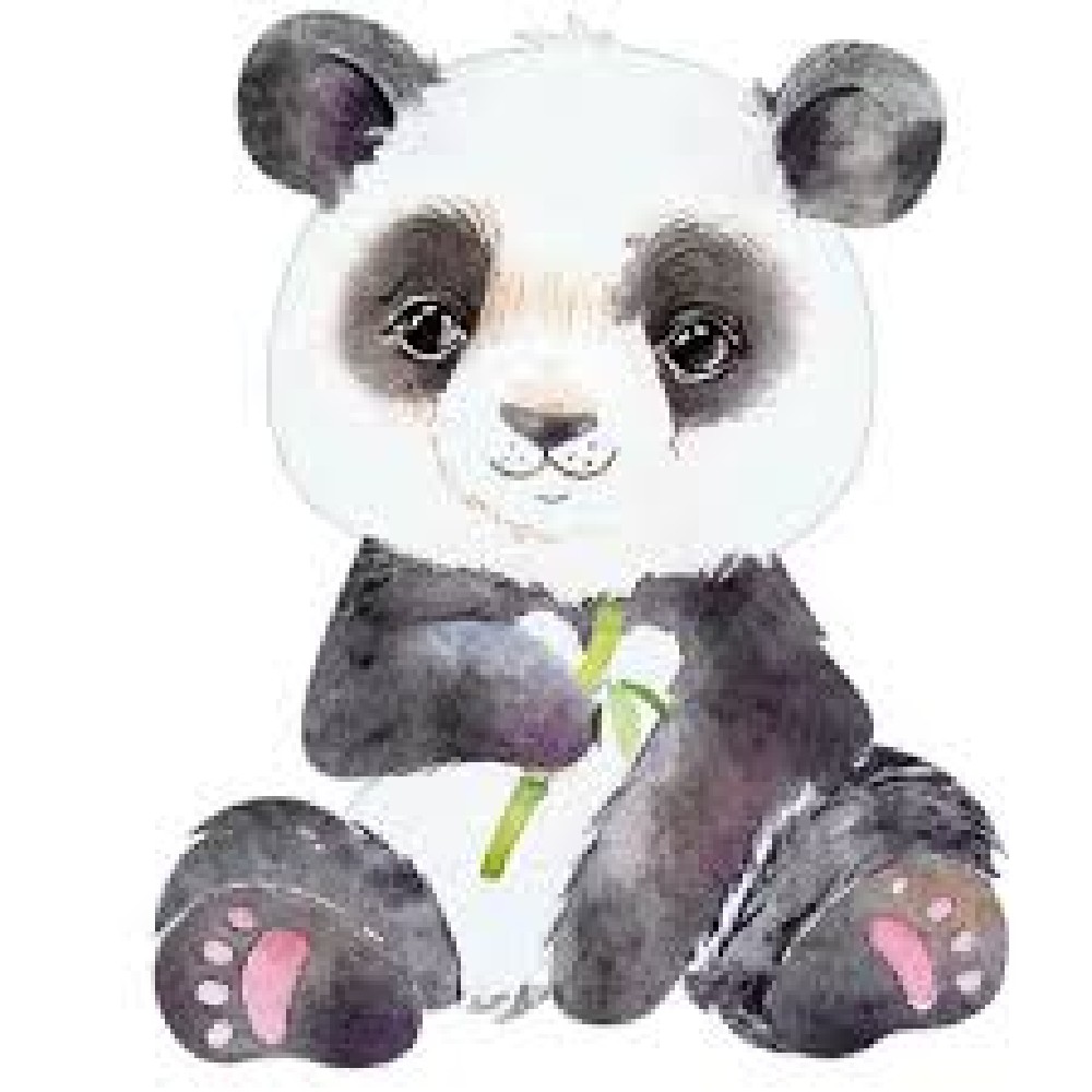 Litoarte Aplique Em Papel E Mdf - Panda Litoarte Aplique Em Papel E Mdf – Panda