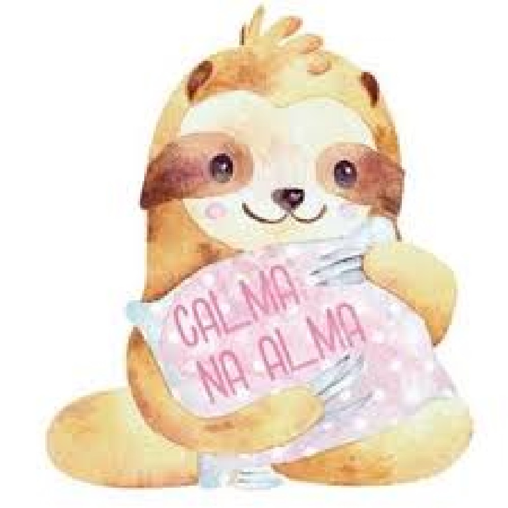 Litoarte Aplique Em Papel E Mdf - Preguiça Litoarte Aplique Em Papel E Mdf – Preguiça