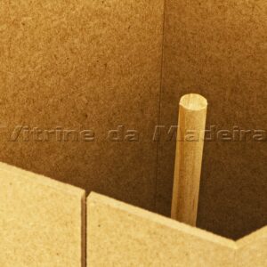 Porta Papel Toalha Sextavado 18x18x30