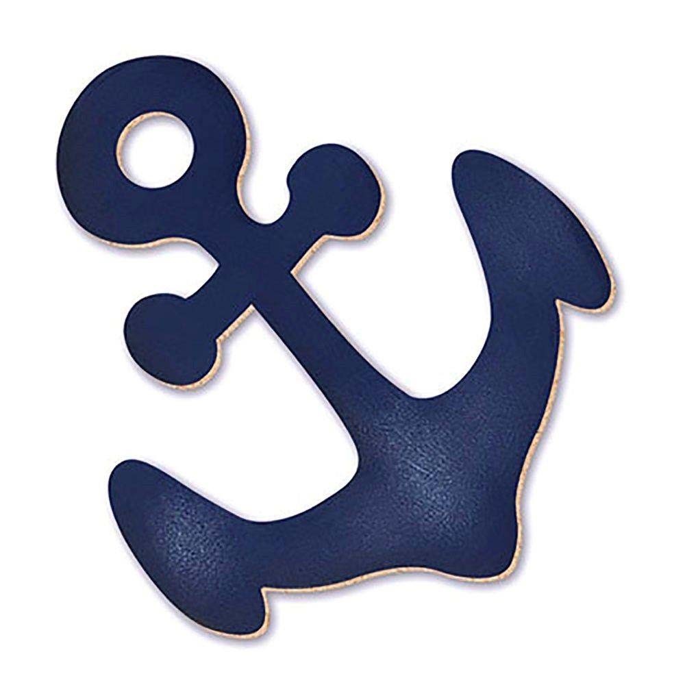 Litoarte Aplique Em Papel E Mdf - Ancora Azul Litoarte Aplique Em Papel E Mdf – Ancora Azul