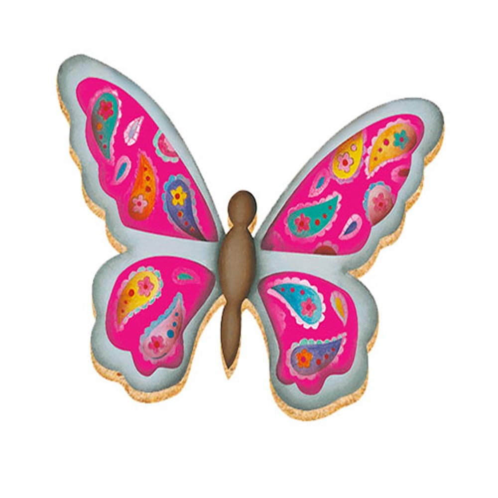 Litoarte Aplique Em Papel E Mdf - Borboleta Rosa Litoarte Aplique Em Papel E Mdf – Borboleta Rosa