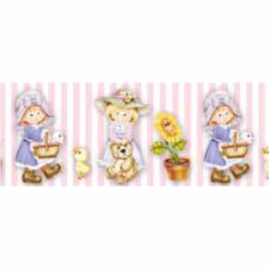 Barra Adesiva Litocart 44x4cm - Lb-298 Meninas