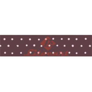 Barra Adesiva Litocart 44x2cm - Lbp-102 Poa Rosa Fundo Marrom
