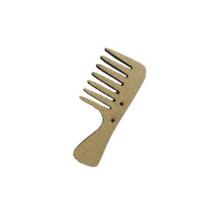 Aplique Botão Patchwork Pente 5x2cm Cod.10