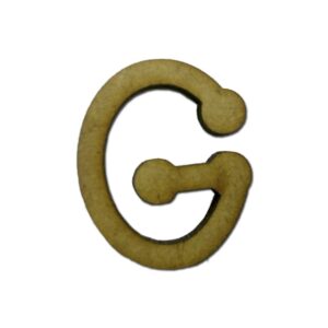 Aplique Laser Letra Bolinha G 3cm