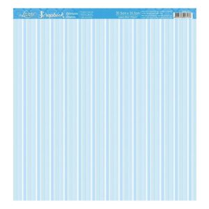 Litoarte Scrapbook Listras Azul