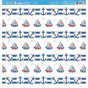 Litoarte Scrapbook Barcos, Ancoras