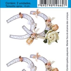 Aplique Em Papel E Mdf Litoarte Ferradura