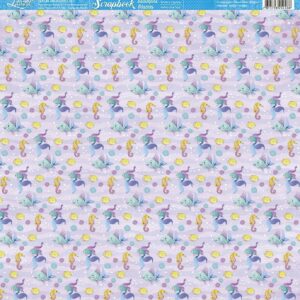 Litoarte Scrapbook Fundo Do Mar