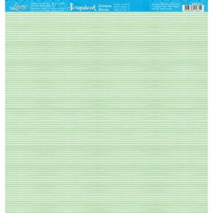 Litoarte Scrapbook Listras Verde