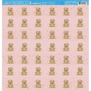 Litoarte Scrapbook Ursa Coroa