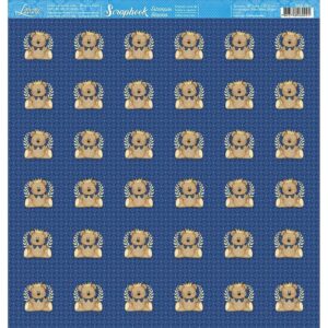 Litoarte Scrapbook Urso Coroa
