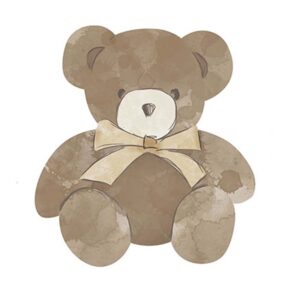 Litoarte Aplique Em Papel E Mdf - Urso