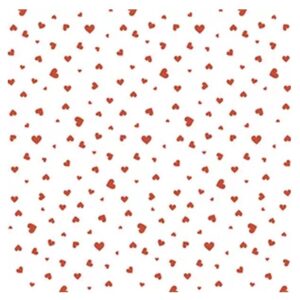 Litoarte Scrapbook Hot Corações Vermelho