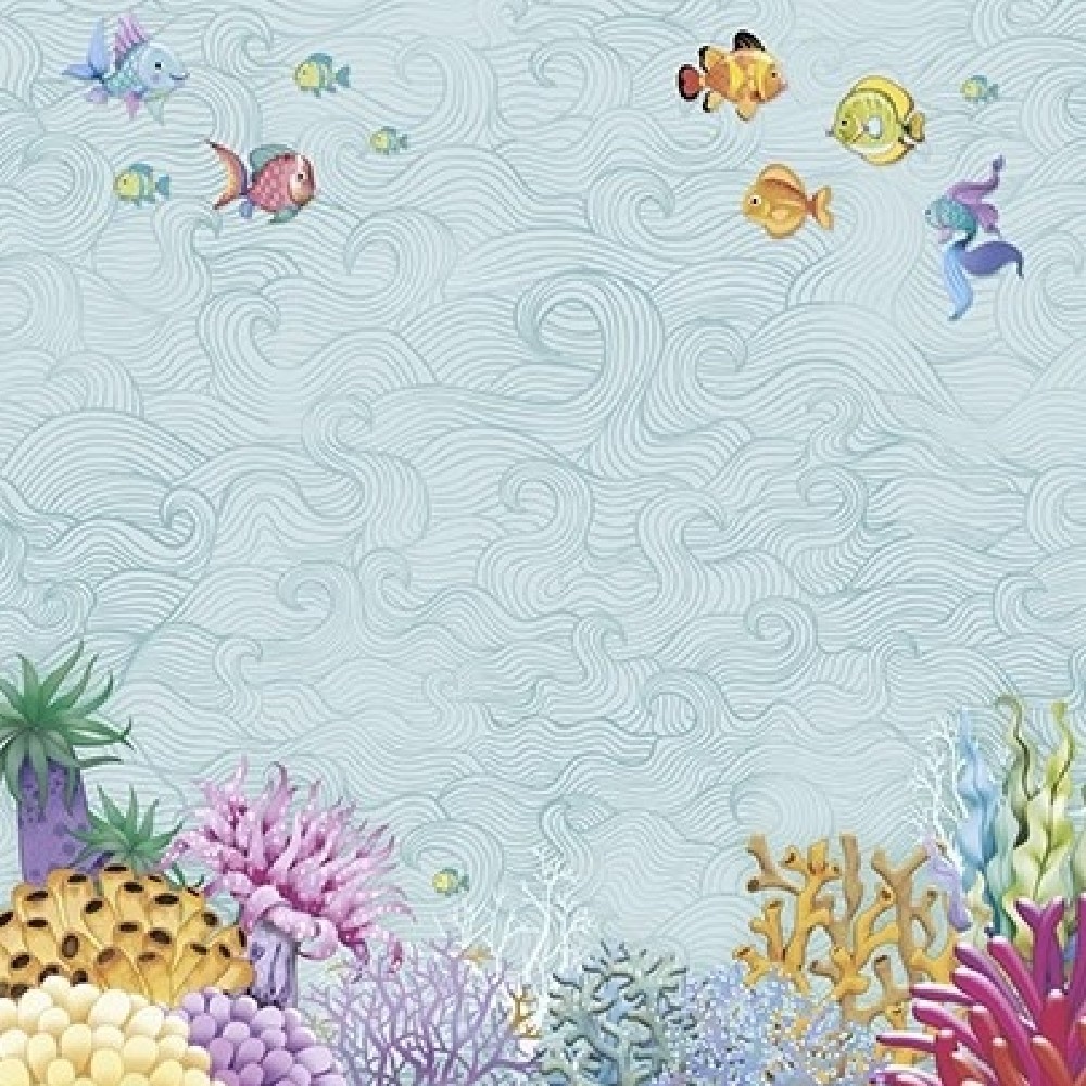 Litoarte Scrapbook Dupla Face Sereia Ruiva Litoarte Scrapbook Dupla Face Sereia Ruiva