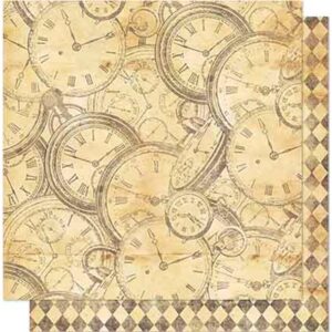 Litoarte Scrapbook Dupla Face Rologios