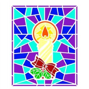 Stencil 20x25 Vitral Vela