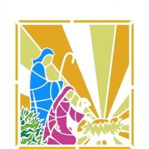 Stencil 20x25 Vitral Vela