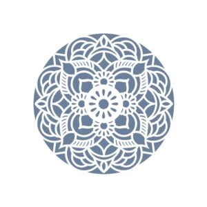 Stencil 20x25 Mandala Flor Redonda