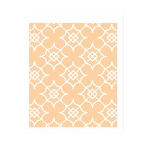 Stencil 20x25 Estamparia Ladrilho Flor