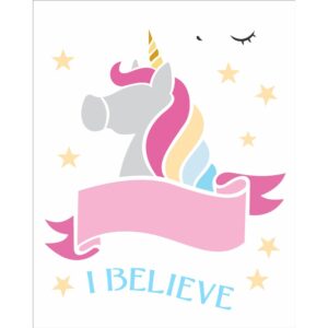 Stencil 20x25 Unicornio E Tag