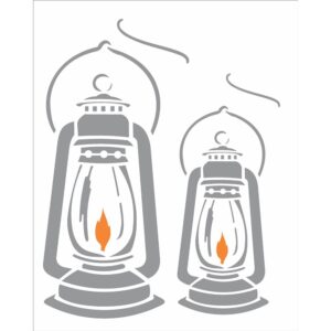 Stencil 20x25 Lampiao