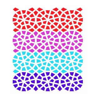 Stencil 15x20 Vitral I