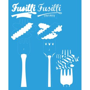 Litoarte Stencil Retangular 20x25cm - Hora Do Cafe Sobreposicao