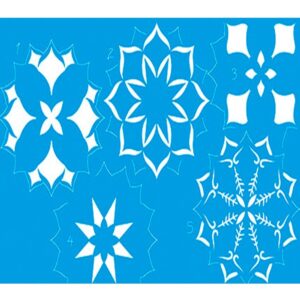 Litoarte Stencil 21x34,4 - Sobreposiçao Mandalas