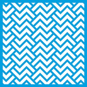 Litoarte Stencil 20x20 - Estampa Geometrica