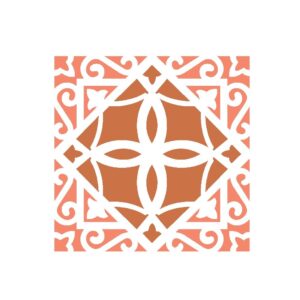 Stencil 14x14 Ladrinho Lanca Ii