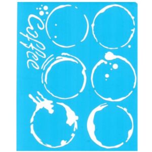 Litoarte Stencil Medio 17x21 - Marcas De Café