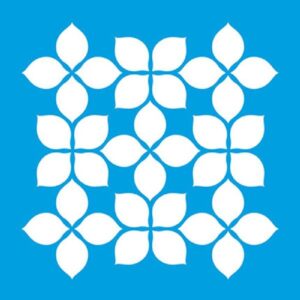 Litoarte Stencil 10x10 - Abstrato