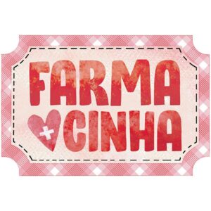 Litoarte Aplique Em Papel E Mdf - Farmacia