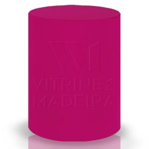 Capa Tecido Cilindro Grande Pink 50x78