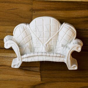 Resina Aplique Sofa Do Jogo N°207 9,5x6 Cm