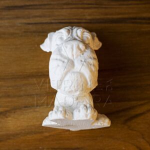 Resina Cachorro Cabeça Grande 5x2x4 Cm