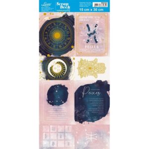 Litoarte Scrap Decor Com Hot Meu Signo - Peixes