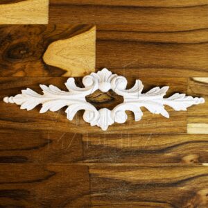 Resina Aplique Colonial Comprido 23x7,5 Cm