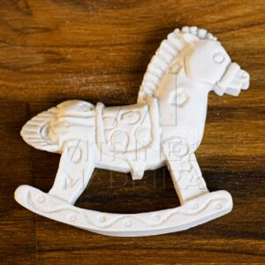 Resina Cavalo De Balanço 6x6,5 Cm