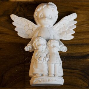 Resina Aplique Anjo Da Guarda Baby 11x12,5 Cm