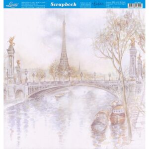 Litoarte Scrapbook Dupla Face Paisagem