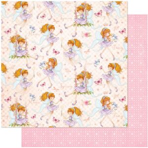 Litoarte Scrapbook Dupla Fadas Infantis