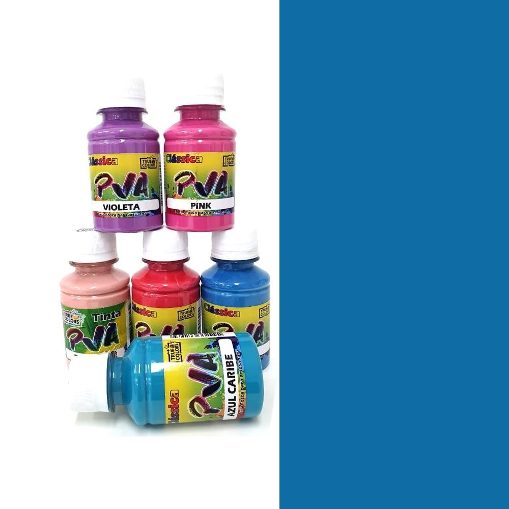 True Colors Tinta Pva Fosca Cores Avant-garde 100ml - Azul Estoril Tinta Pva Fosca True Colors 100ml – Azul Estoril